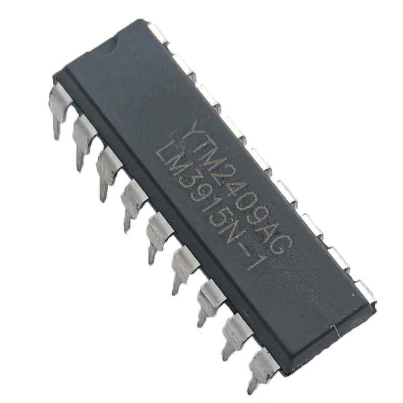 Bridgold 10 قطع LM3915N-1 LM3915N LM 3915 شريحة قيادة عرض النقاط LED، DIP-18. - Image 4